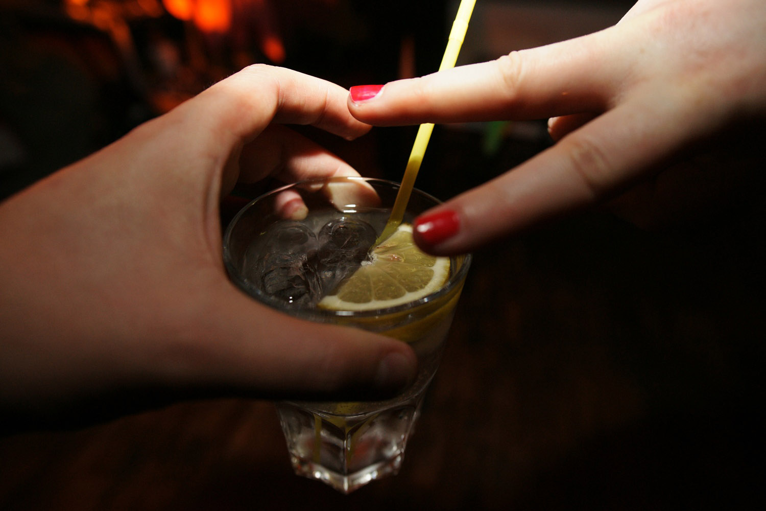 Momentaufnahme-Mittendrin