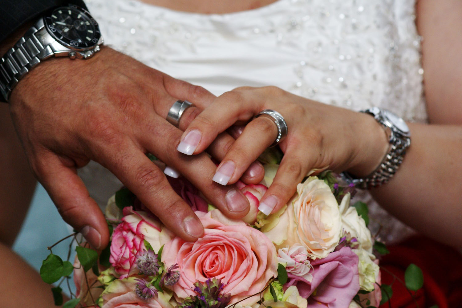 Eheschwur-Momentaufnahme