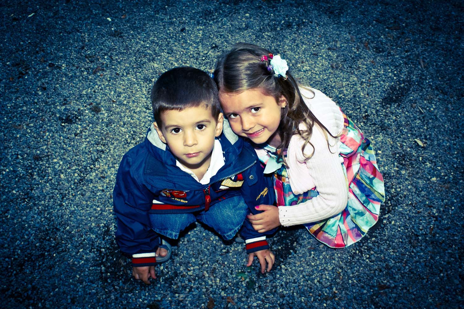 Kindersujets-Vignettenfilter